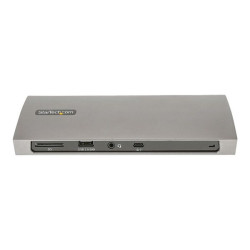 StarTech.com Thunderbolt 4 Dock, 96W Power Delivery, Single 8K/Dual Monitor 4K 60Hz, 3xTB4/USB4 ports, 4xUSB-A, SD, GbE, Thunde