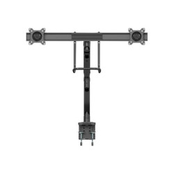 StarTech.com Supporto per doppio monitor - Regolazione altezza sincronizzata - Morsetto per monitor VESA da 17 "a 32" (ARMSLMBA