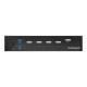 StarTech.com Switch Commutatore KVM a 4 Porte DisplayPort con Hub per periferiche USB 3.0 - 4K - Switch KVM / USB - 4 x KVM / a