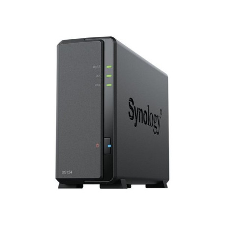 Synology Disk Station DS124 - Server NAS - RAM 1 GB - Gigabit Ethernet - iSCSI supporto