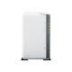 Synology Disk Station DS223J - Server NAS - SATA 6Gb/s - RAID RAID 0, 1, JBOD - RAM 1 GB - Gigabit Ethernet - iSCSI supporto