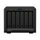 Synology Disk Station DS620slim - Server NAS - 6 alloggiamenti - SATA 6Gb/s - RAID 0, 1, 5, 6, 10, JBOD - RAM 2 GB - Gigabit Et