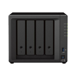 Synology Disk Station DS923+ - Server NAS - 4 alloggiamenti - SATA 6Gb/s / eSATA - RAID 0, 1, 5, 6, 10, JBOD - RAM 4 GB - Gigab