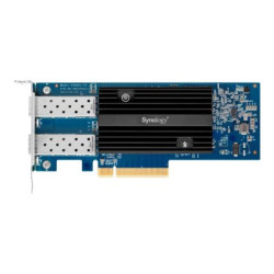 Synology E10G21-F2 - Adattatore di rete - PCIe 3.0 x8 profilo basso - 10 Gigabit SFP+ x 2 - per Disk Station DS1621, DS1821- Fl