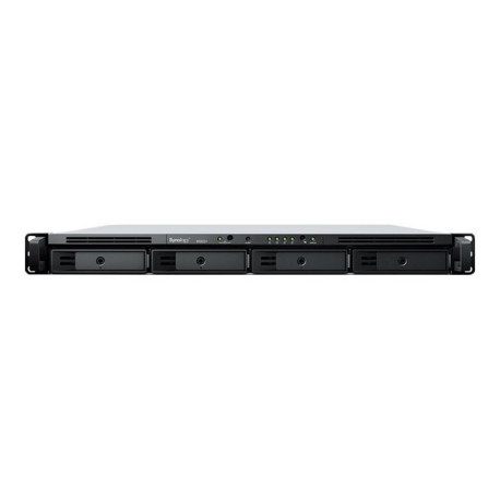 Synology RackStation RS822+ - Server NAS - 4 alloggiamenti - montabile in rack - SATA 6Gb/s - RAID 0, 1, 5, 6, 10, JBOD - RAM 2