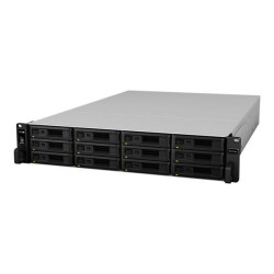 Synology RX1217sas - Contenitore memoria - 12 alloggiamenti (SATA-600 / SAS) - montabile in rack - 2U