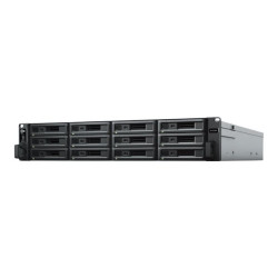 Synology RX1223RP Expansion Unit - Contenitore memoria - 12 alloggiamenti (SAS-3) - montabile in rack - 2U - per Synology HAT53