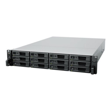 Synology SA3400D - Server NAS - 12 alloggiamenti - montabile in rack - SAS - RAID RAID 0, 1, 5, 6, 10, JBOD, sostituzione a cal