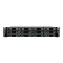 Synology SA3410 - Server NAS - 12 alloggiamenti - montabile in rack - SATA 6Gb/s / SAS - RAID RAID 0, 1, 5, 6, 10, JBOD, RAID F