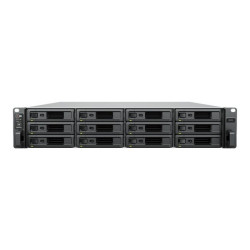 Synology SA3610 - Server NAS - 12 alloggiamenti - montabile in rack - SATA 6Gb/s / SAS - RAID RAID 0, 1, 5, 6, 10, JBOD, RAID F