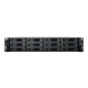 Synology SA6400 - Server NAS - 12 alloggiamenti - montabile in rack - RAID 0, 1, 5, 6, 10, JBOD, RAID F1 - RAM 32 GB - Gigabit 