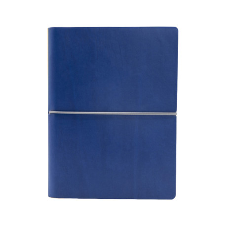 Taccuino Evo Ciak - 15 x 21 cm - fogli a righe - copertina blu - In Tempo