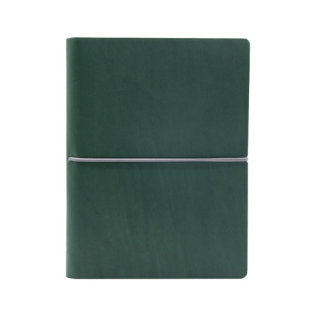 Taccuino Evo Ciak - 15 x 21 cm - fogli bianchi - copertina verde - In Tempo