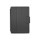 Targus Safe Fit Universal 360° Rotating - Flip cover per tablet - poliuretano - nero - 9" - 10.5"