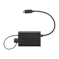 Targus USB-C Multiplexer Adapter - Adattatore USB - 24 pin USB-C (M) a USB Tipo A (F) - USB 3.0 - nero