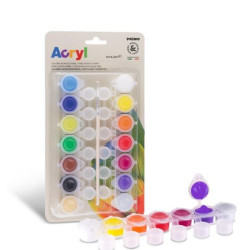 CF14 COLORI ACRILICI 4ML CON PENNELLO