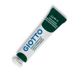 Tempera Tubo 7 - 21ml - verde smeraldo - Giotto