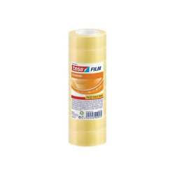 Tesafilm Standard - Nastro ufficio (8 rotoli) - 19 mm x 33 m - polipropilene orientato biassialmente - trasparente