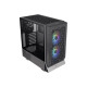 Thermaltake Ceres 300 TG ARGB - Mid tower - ATX esteso - pannello laterale finestrato (vetro temperato) - senza alimentazione (