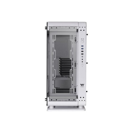 Thermaltake Core P6 TG Snow - MDT - SSI CEB - pannello laterale finestrato (vetro temperato) - senza alimentazione (PS/2) - bia