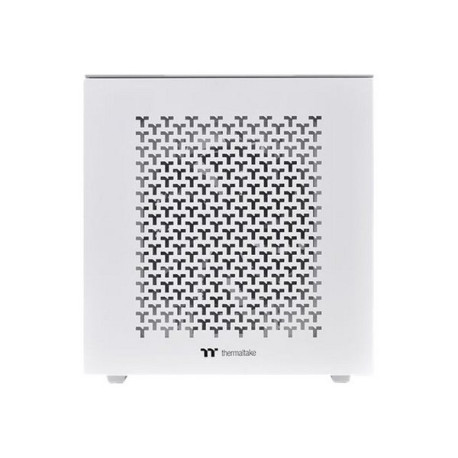 Thermaltake Divider 200 TG Air Snow - Micro case - micro ATX - pannello laterale finestrato (vetro temperato) - senza alimentaz