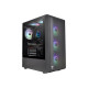 Thermaltake S Series S200 TG ARGB - Mid tower - ATX - pannello laterale finestrato (vetro temperato) - senza alimentazione (PS/