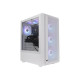 Thermaltake S Series S200 TG ARGB Snow - Mid tower - ATX - pannello laterale finestrato (vetro temperato) - senza alimentazione