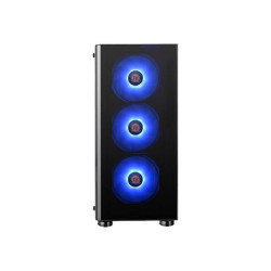 Thermaltake V Series V200 TG RGB - Tempered Glass RGB Edition - tower - ATX - pannello laterale finestrato (vetro temperato) - 