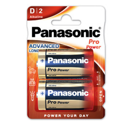 Torcia D Propower LR20 - Panasonic - blister 2 pezzi