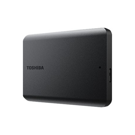 Toshiba Canvio Basics - HDD - 4 TB - esterno (portatile) - 2.5" - USB 3.2 Gen 1 / USB 2.0 - nero opaco