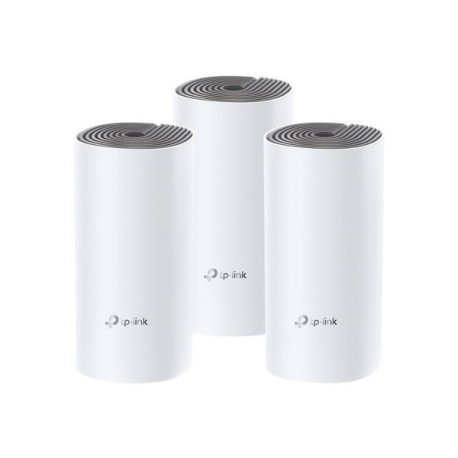 TP-Link Deco E4 - Impianto Wi-Fi (3 router) - maglia - 802.11a/b/g/n/ac - Dual Band (pacchetto di 3)