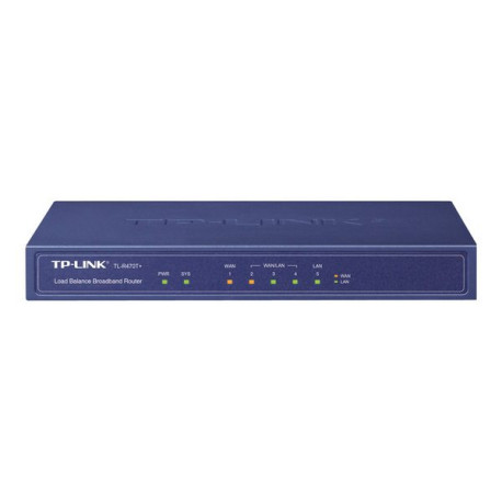 TP-Link TL-R470T+ - Router - Porte WAN: 4