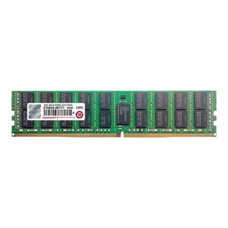 Transcend - DDR4 - modulo - 16 GB - DIMM 288-PIN - 2400 MHz / PC4-19200 - CL17 - 1.2 V - registrato - ECC