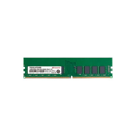 Transcend - DDR4 - modulo - 16 GB - DIMM 288-PIN - 3200 MHz / PC4-25600 - CL22 - 1.2 V - senza buffer - ECC