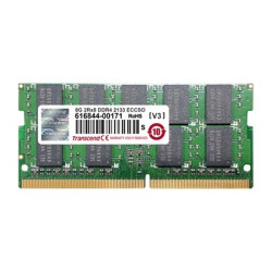 Transcend - DDR4 - modulo - 4 GB - SO DIMM 260-pin - 2133 MHz / PC4-17000 - CL15 - 1.2 V - senza buffer - ECC