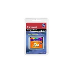 Transcend - Scheda di memoria flash - 2 GB - 133x - CompactFlash