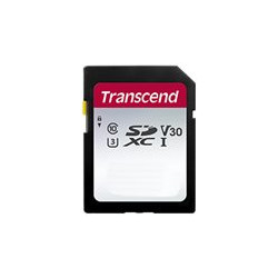 Transcend 300S - Scheda di memoria flash - 256 GB - Video Class V30 / UHS-I U3 / Class10 - UHS-I SDXC