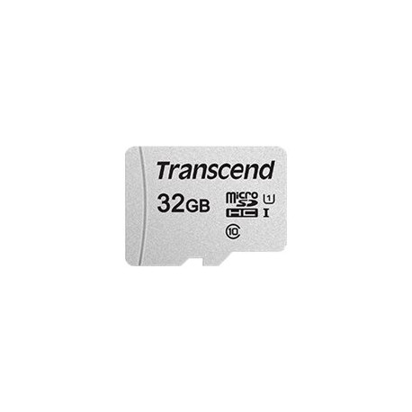 Transcend 300S - Scheda di memoria flash - 32 GB - UHS-I U1 / Class10 - microSDHC