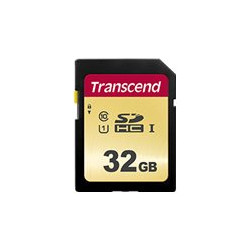 Transcend 500S - Scheda di memoria flash - 32 GB - UHS-I U1 / Class10 - UHS-I SDHC