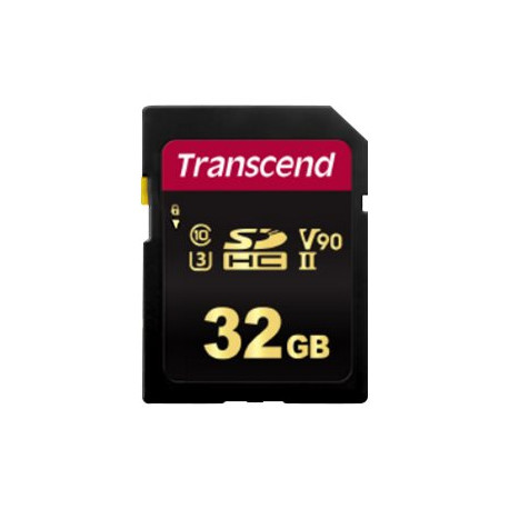 Transcend 700S - Scheda di memoria flash - 32 GB - Video Class V90 / UHS-II U3 / Class10 - UHS-II SDHC