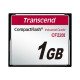 Transcend CF220I Industrial Temp - Scheda di memoria flash - 1 GB - CompactFlash