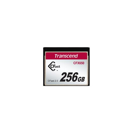 Transcend CFast 2.0 CFX650 - Scheda di memoria flash - 128 GB - CFast 2.0