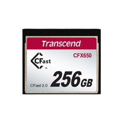 Transcend CFast 2.0 CFX650 - Scheda di memoria flash - 256 GB - CFast 2.0