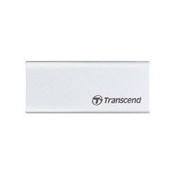 Transcend ESD260C - SSD - 250 GB - esterno (portatile) - USB 3.1 Gen 2 - argento