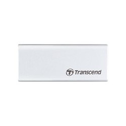 Transcend ESD260C - SSD - 500 GB - esterno (portatile) - USB 3.1 Gen 2 - argento