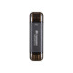 Transcend ESD310C - SSD - 256 GB - esterno (portatile) - USB 3.2 Gen 2x1 (USB-C connettore) - nero