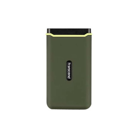 Transcend ESD380C - SSD - 1 TB - esterno (portatile) - USB 3.2 Gen 2x2 - verde militare