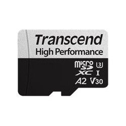 Transcend High Performance 330S - Scheda di memoria flash - 64 GB - A2 / Video Class V30 / UHS-I U3 - UHS-I microSDXC