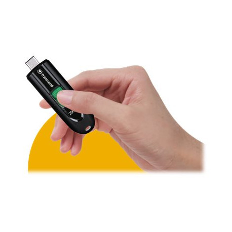 Transcend JetFlash 790C - Chiavetta USB - 256 GB - USB-C 3.2 Gen 1 - nero