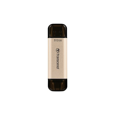 Transcend JetFlash 930C - Chiavetta USB - 128 GB - USB 3.2 Gen 1 / USB-C - oro